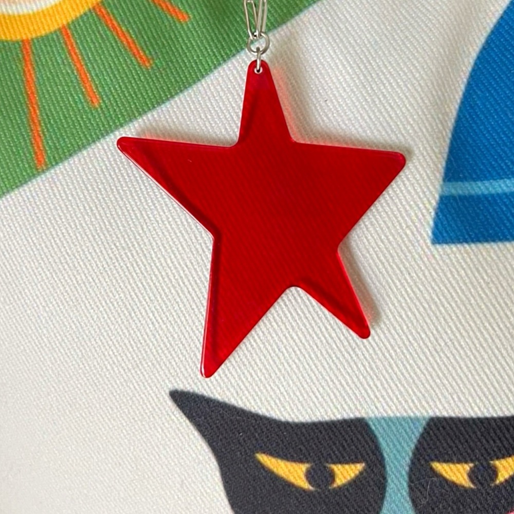 Abstract Star Necklace